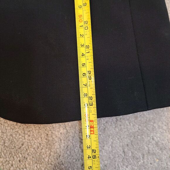 J. Crew Womens Wool Blazer Suit Notch Collar 3 Button Vented Lined Black Sz 4 - Picture 5 of 13